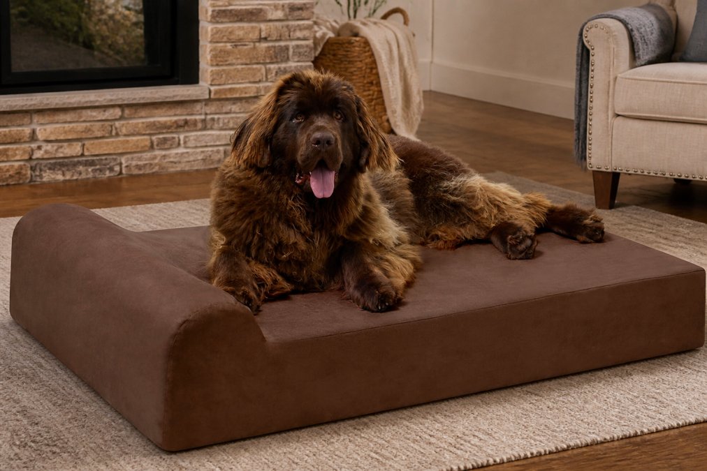 Best Orthopedic Beds for Large Dog Breeds