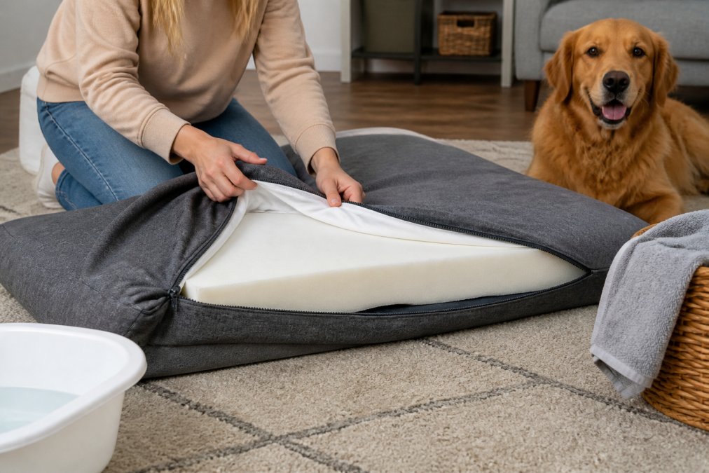 How to Clean Memory Foam Dog Beds: A Complete Guide