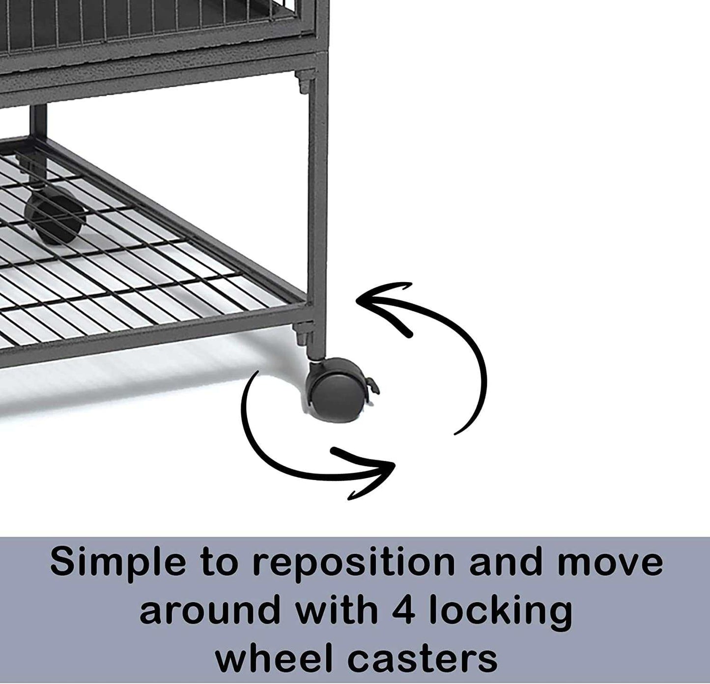 Critter Nation by  Double Unit Small Animal Cage, Habitat for Rats, Chinchillas, Ferrets, Sugar Gliders, Tool-Free Assembly, with Full-Width Doors, Shelves & Removable Base Pans