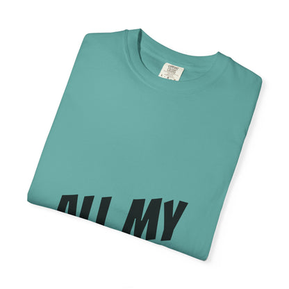 T-Shirt — "ALL OF years of awesomeness" Minimal Anniversary Birthday Tee