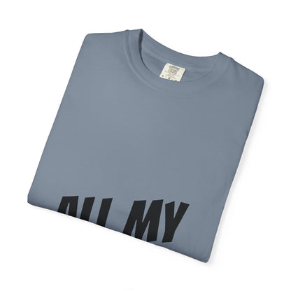 T-Shirt — "ALL OF years of awesomeness" Minimal Anniversary Birthday Tee