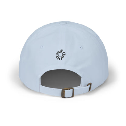 Classic Dad Cap — "Stand Out" Embroidered White Baseball Hat