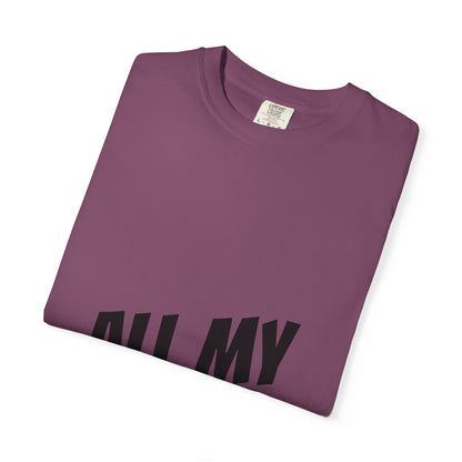 T-Shirt — "ALL OF years of awesomeness" Minimal Anniversary Birthday Tee