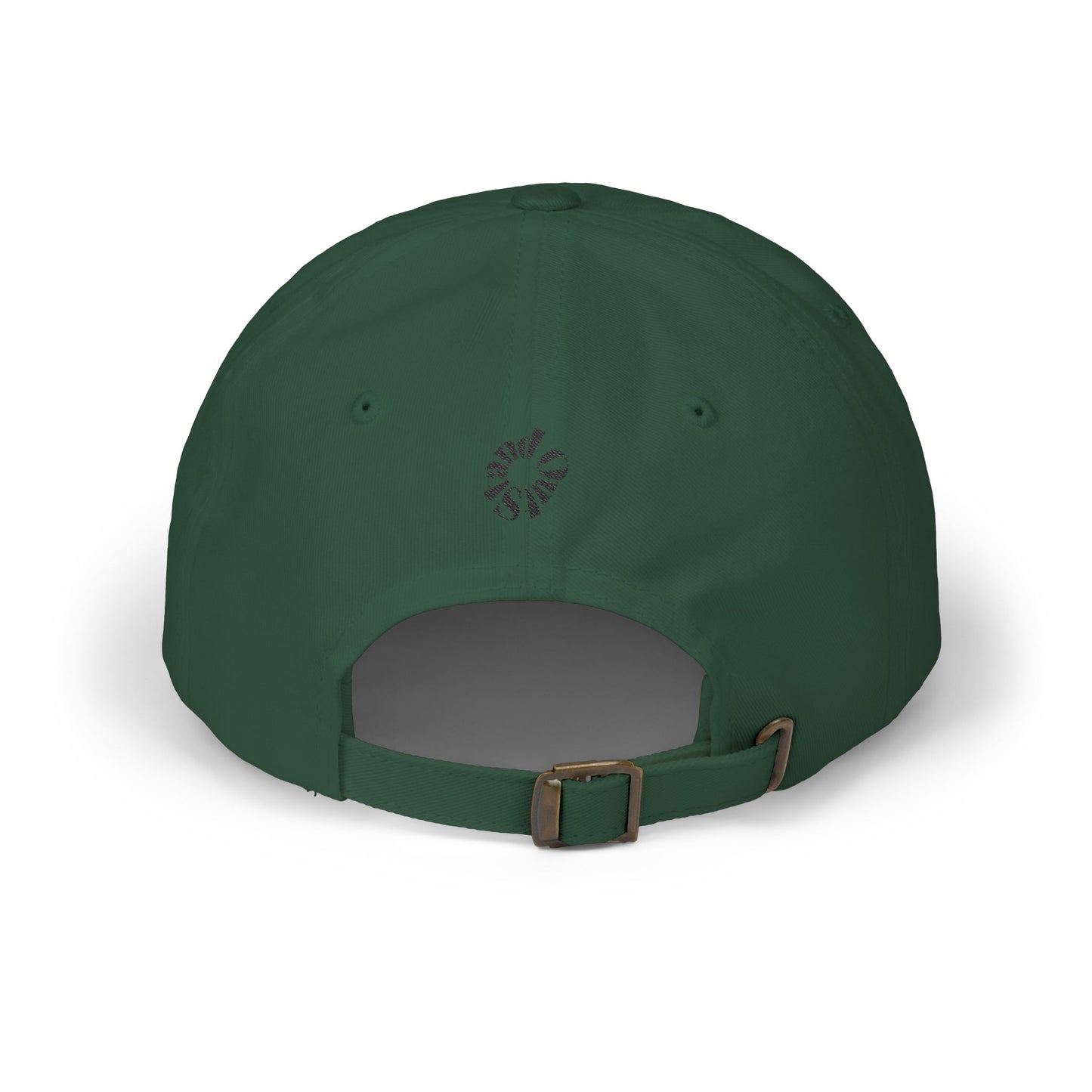Classic Dad Cap — "Stand Out" Embroidered White Baseball Hat