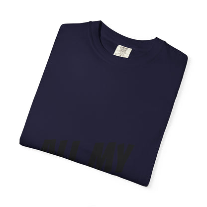 T-Shirt — "ALL OF years of awesomeness" Minimal Anniversary Birthday Tee