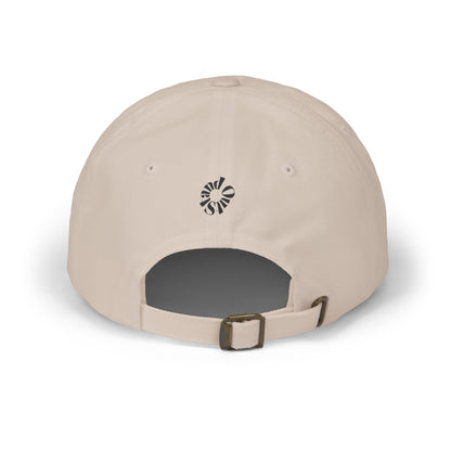 Classic Dad Cap — "Stand Out" Embroidered White Baseball Hat
