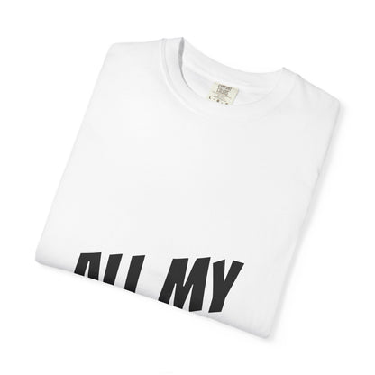 T-Shirt — "ALL OF years of awesomeness" Minimal Anniversary Birthday Tee