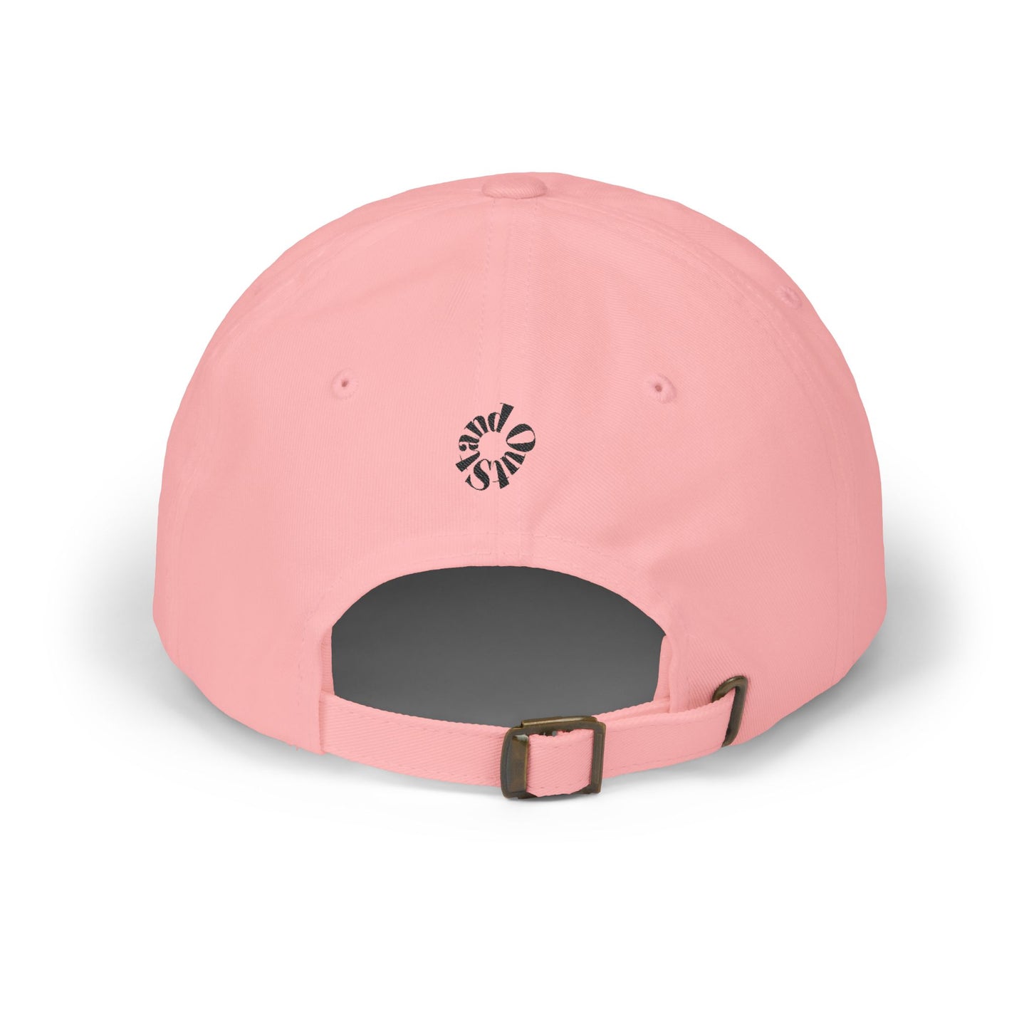 Classic Dad Cap — "Stand Out" Embroidered White Baseball Hat