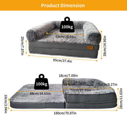 Guitain Leather Pet Bed